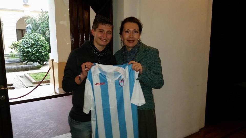 Radu e portar la Lazio şi expertă în arte marţiale / GALERIE FOTO&VIDEO