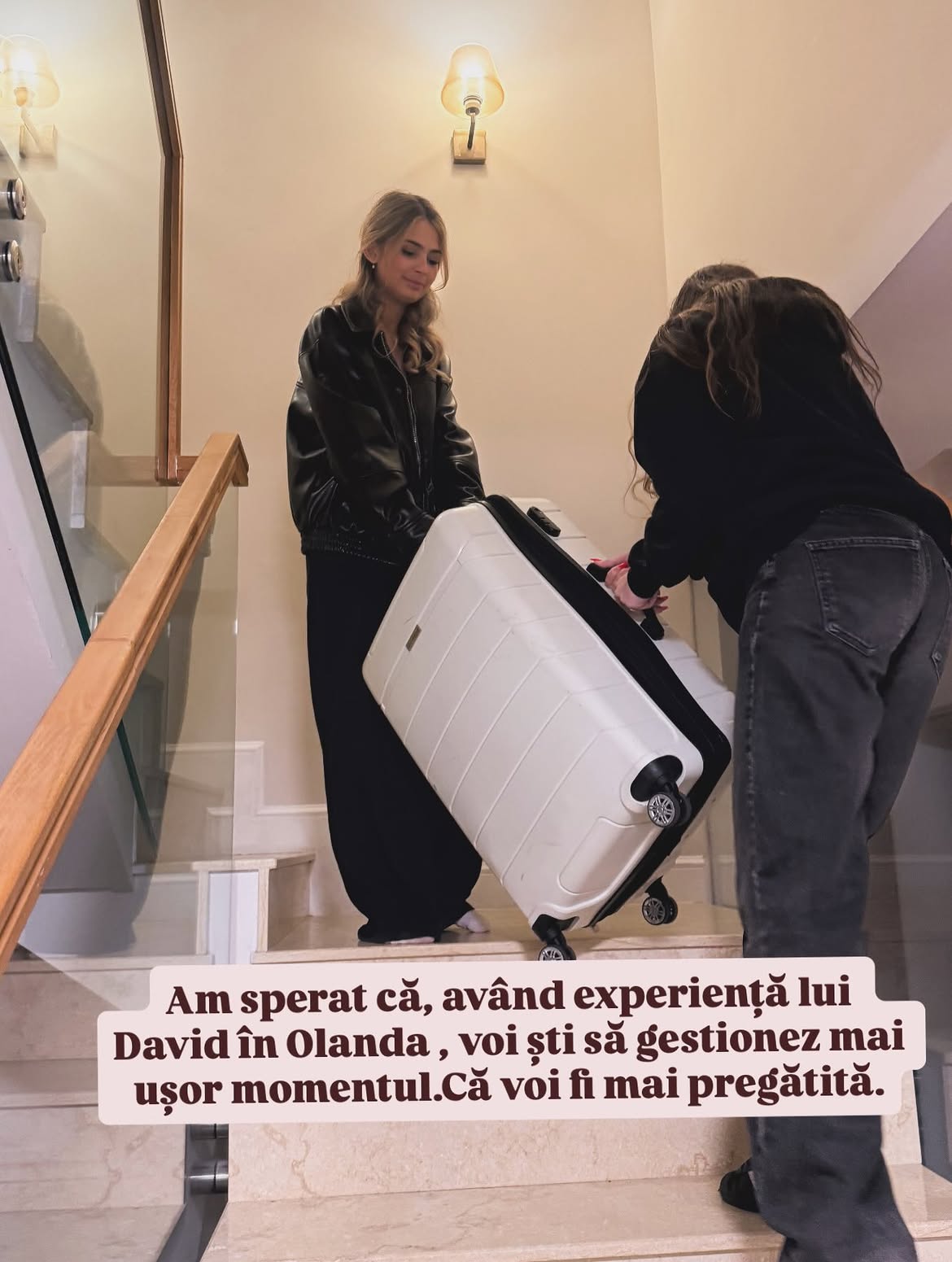 Fiica Ancăi Serea a plecat la facultate în Italia