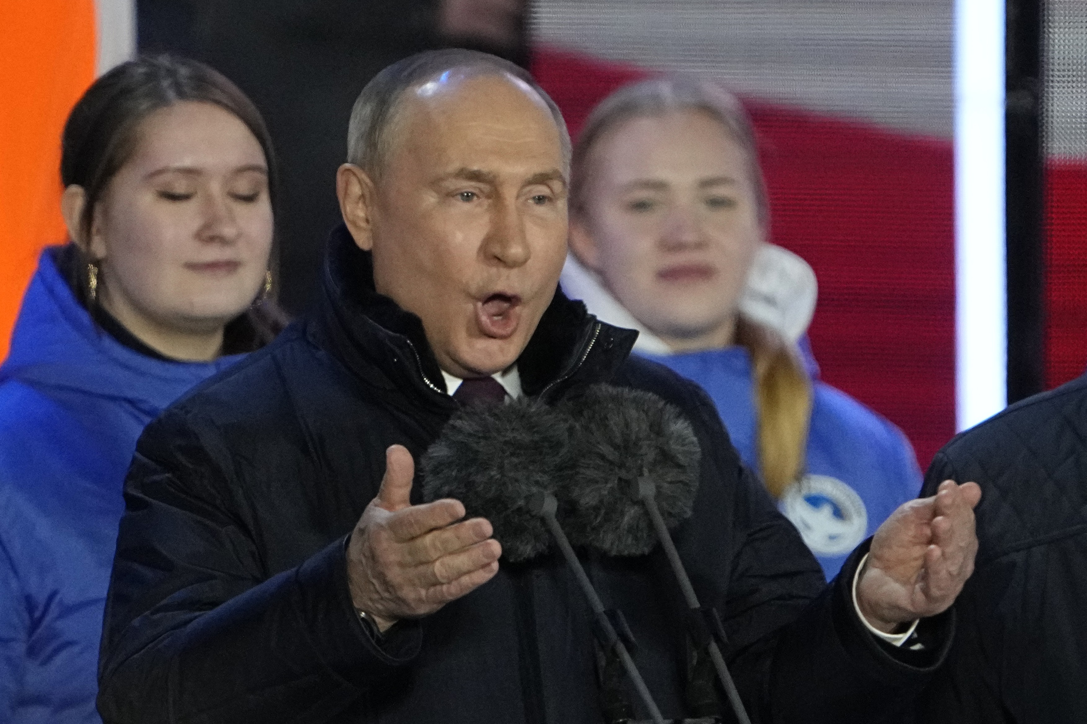 Putin, discurs în Piața Roșie, unde a sărbătorit realegerea sa și 10 ani de la anexarea Crimeei: „Crimeea s-a întors în portul natal”