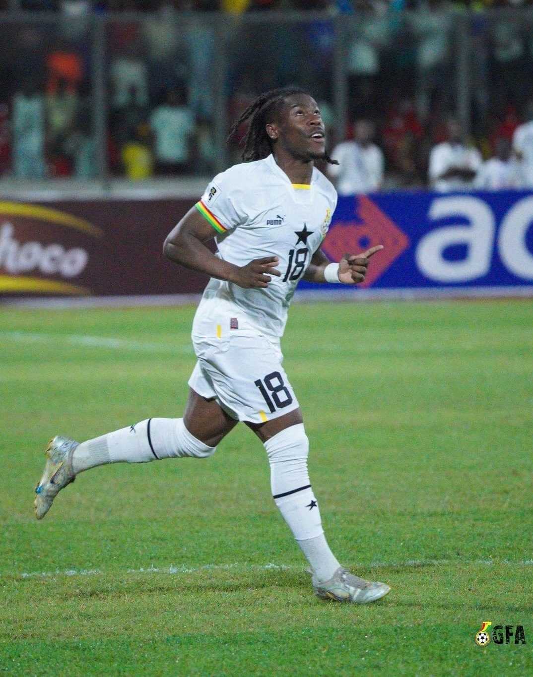 Black Stars striker Brandon Thomas-Asante says he tries to copy Ronaldinho