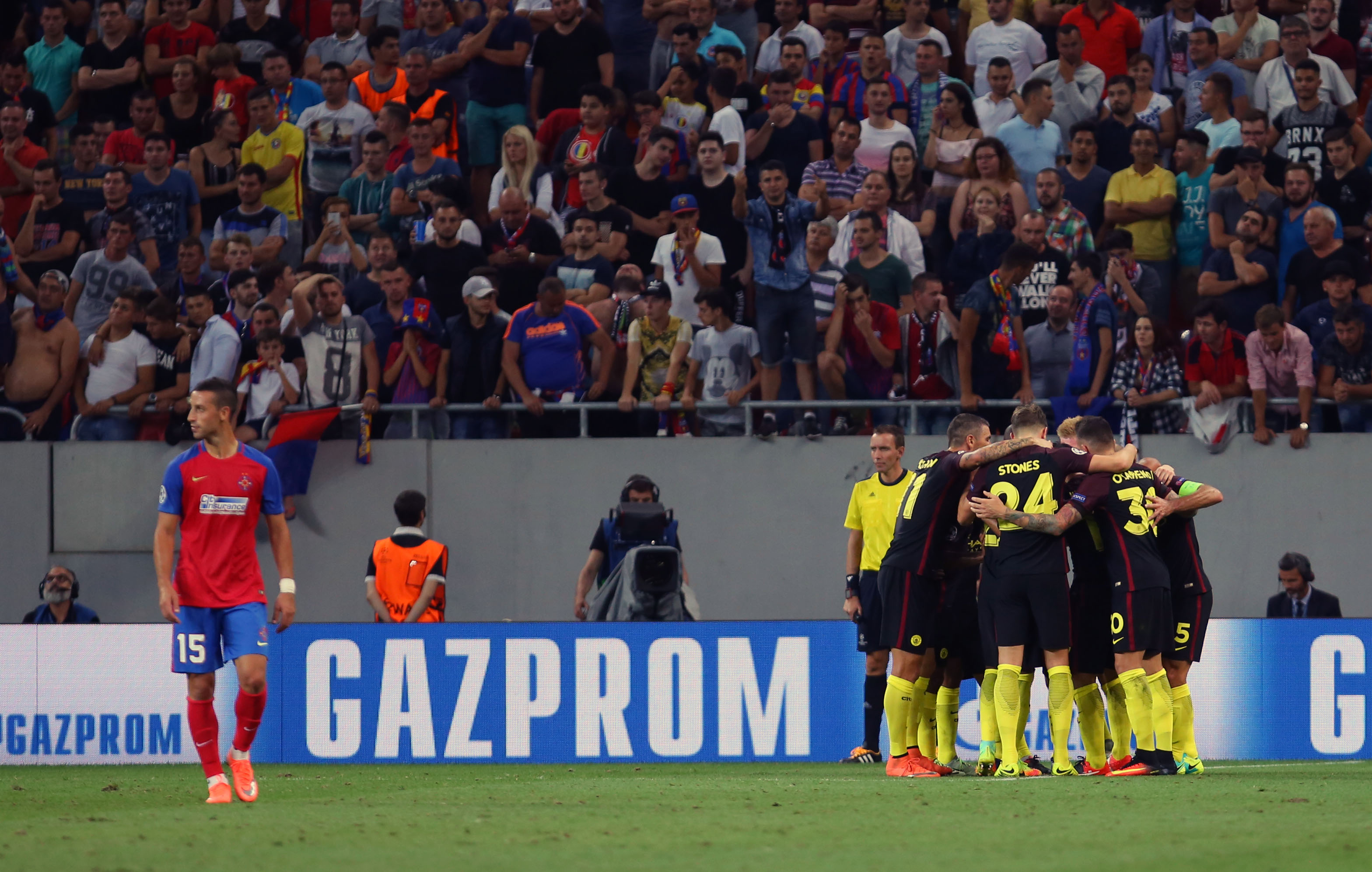 Steaua  - Manchester City 0-5. Liga Campionilor, play-off, prima manșă. Steaua, batjocorită de ”cetățeni” și de dinamoviști! / LIVE BLOG