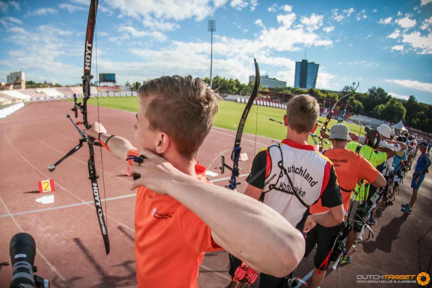 Prima zi de concurs la Campionatul European de Tir cu Arcul de la București. Românii au țintit binișor