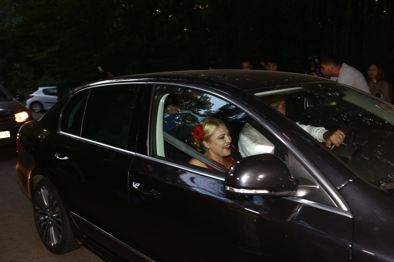 FOTO | Accesul spre Palatul Snagov, restricționat pentru nunta fiului lui Liviu Dragnea. Sute de politicieni, la eveniment