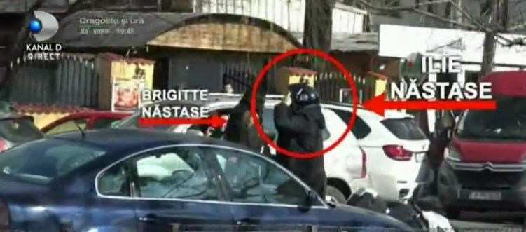FOTO/ Ilie Năstase și Brigitte Sfăt s-au luat la bătaie pe stradă! Brigitte a depus din nou actele de divorț
