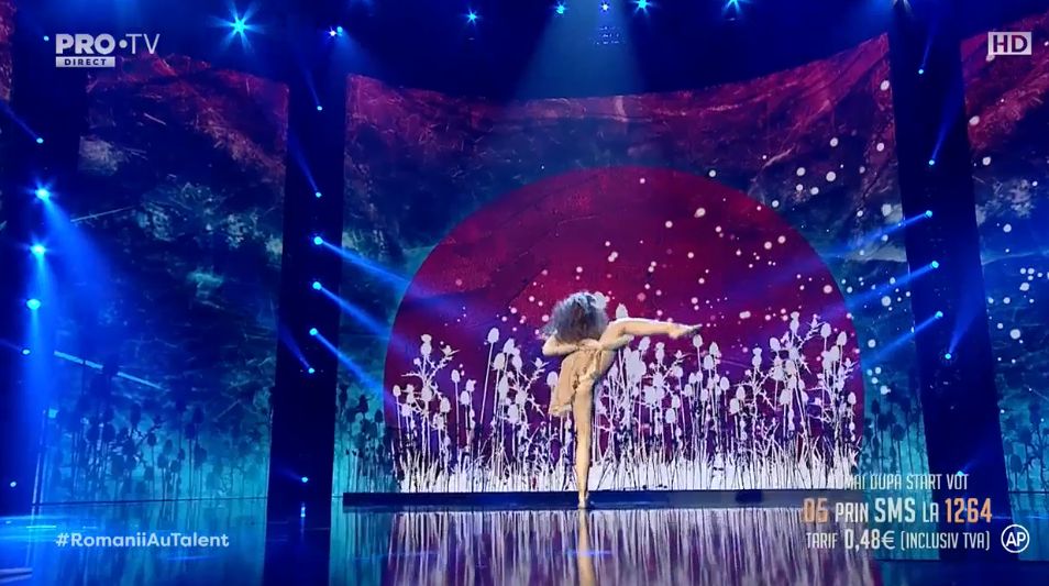 Ce spectacol a făcut Ema Stoian, micuța dansatoare care a primit Golden Buzz de la Andra la „Românii au talent”! Reacția cântăreței după prestația preferatei ei | FOTO