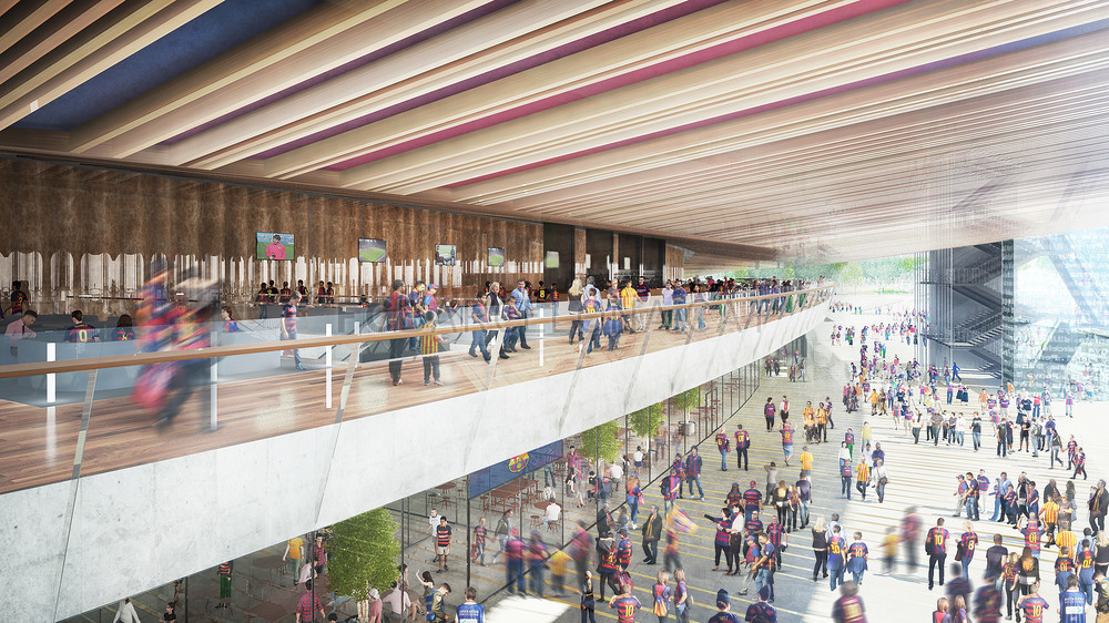 Barcelona și-a prezentat noul stadion Camp Nou. Costă 600 milioane de euro GALERIE FOTO&VIDEO