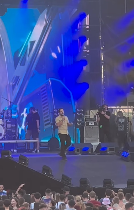 SAGA Festival 2023. Cum a apărut pe scenă Daniel Pavel, prezentatorul de la Survivor România: „Am emoții”