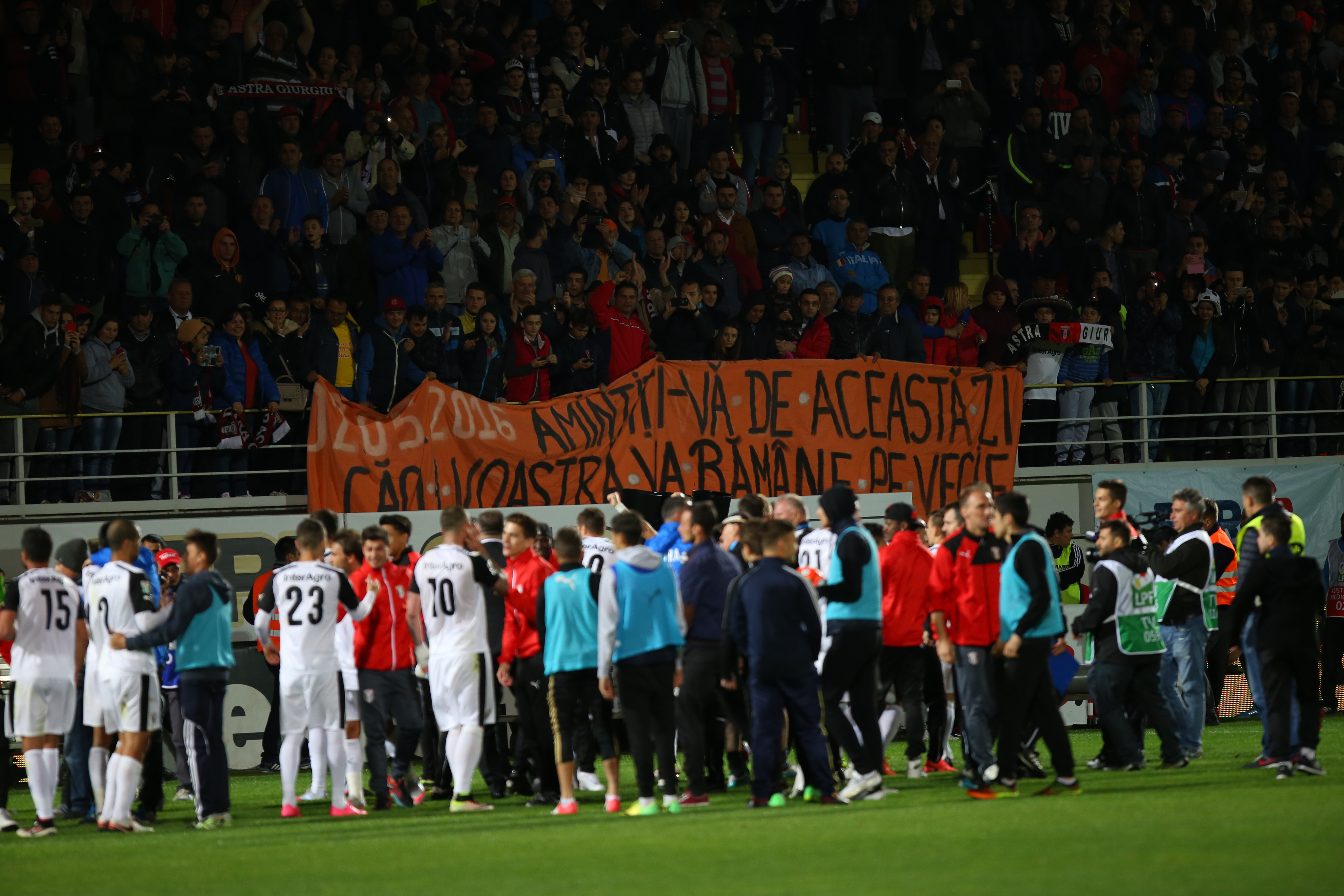 Liga 1, play-off: Astra - Dinamo 4-2. Giurgiuvenii au sărbătorit primul titlu din istorie. Reacții / FOTO & VIDEO