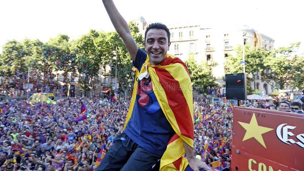 Fiestă în Barcelona. Campionii Europei au sărbătorit TRIPLA / FOTO&VIDEO