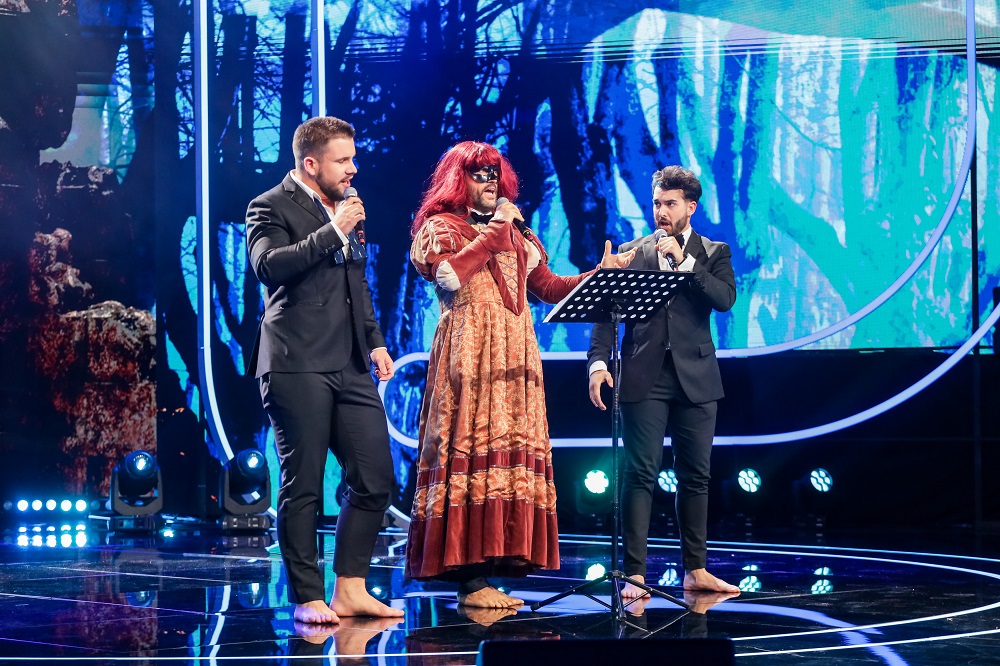 Trupa „The Free Tenors” s-a calificat direct în finala sezonului 14 iUmor. Delia a cântat împreună cu artiștii: „Senzațional! Magnific!“