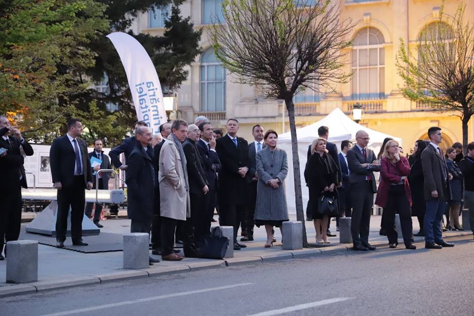 Klaus Iohannis, la inaugurarea festivalului Spotlight
