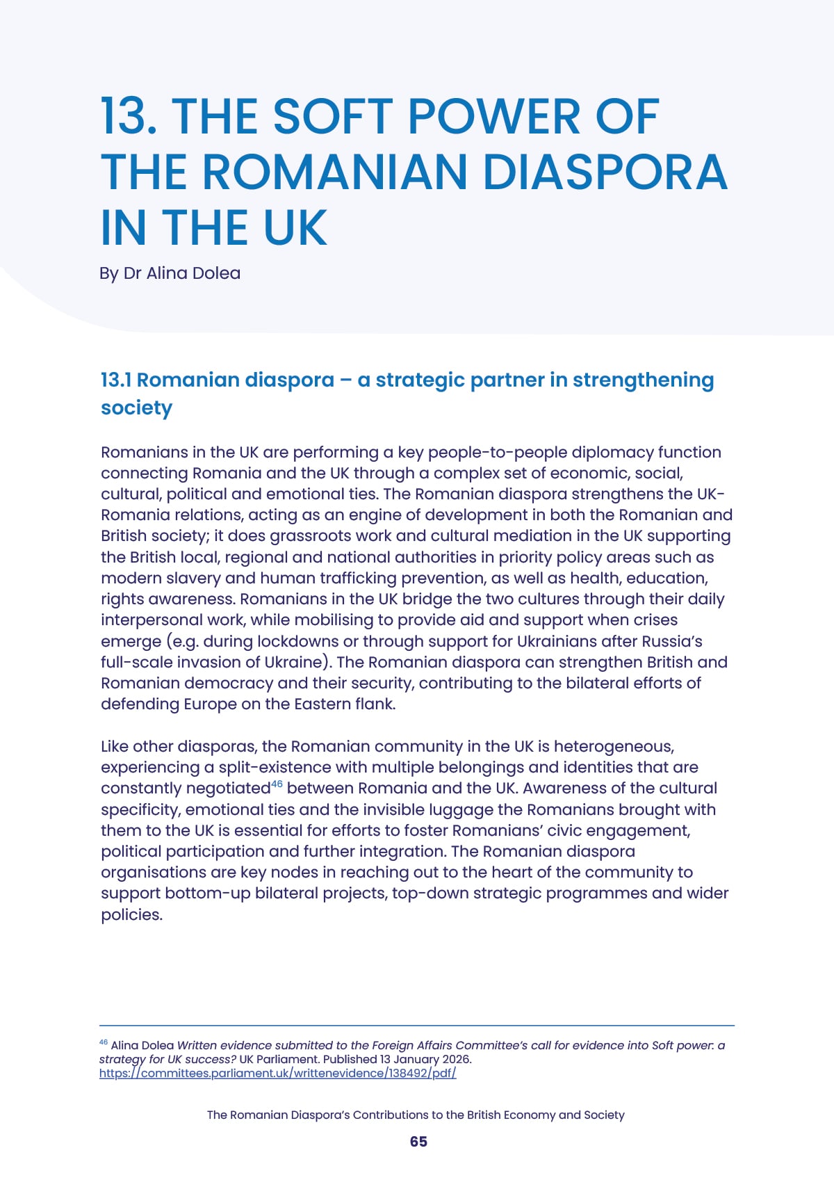 Ce ar pierde Marea Britanie dacă 100.000 de români ar pleca mâine. Studiul prezentat în Parlamentul britanic care schimbă imaginea diasporei INTERVIU