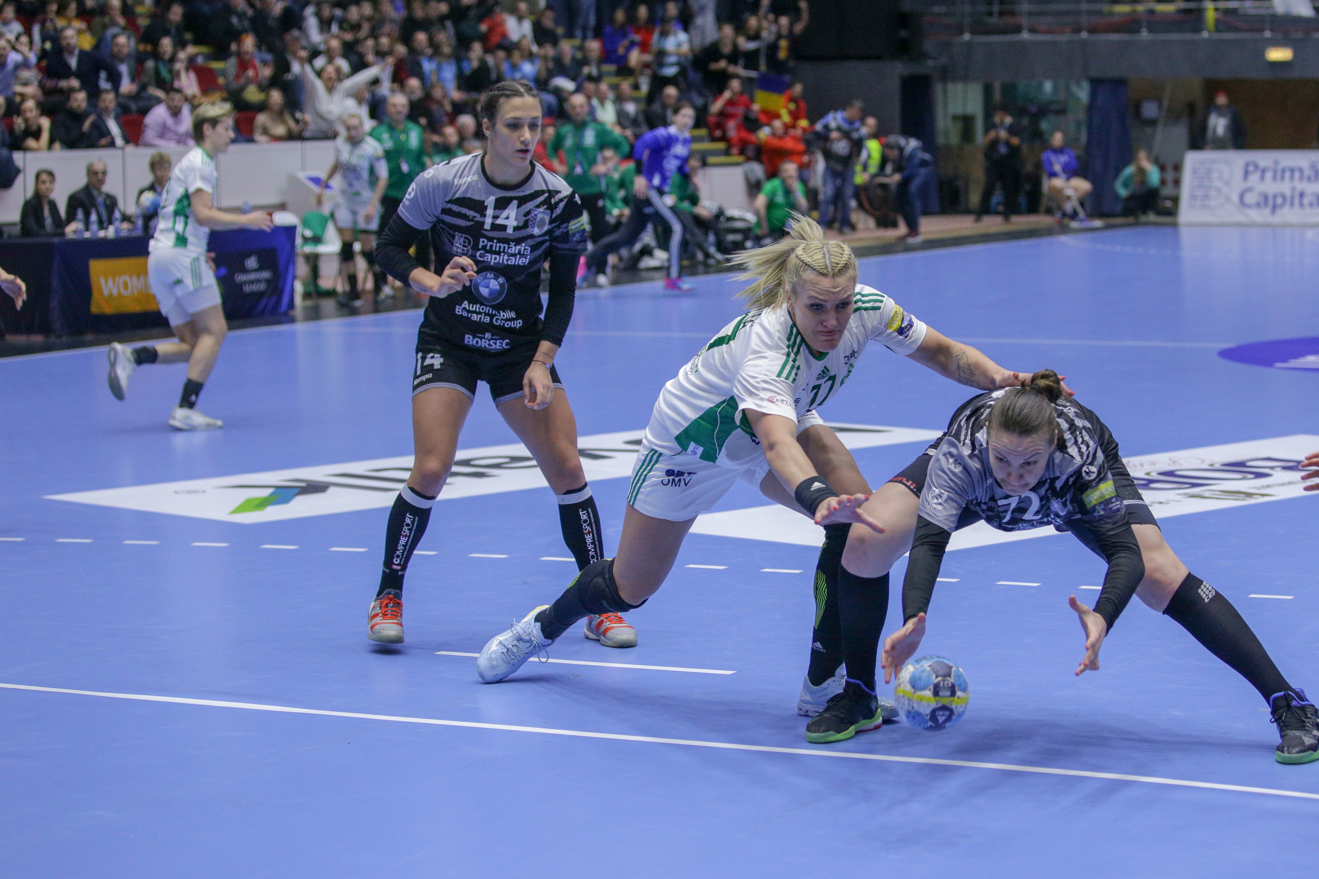 GALERIE FOTO / Cele mai spectaculoase imagini de la meciul de handbal CSM București - Gyor