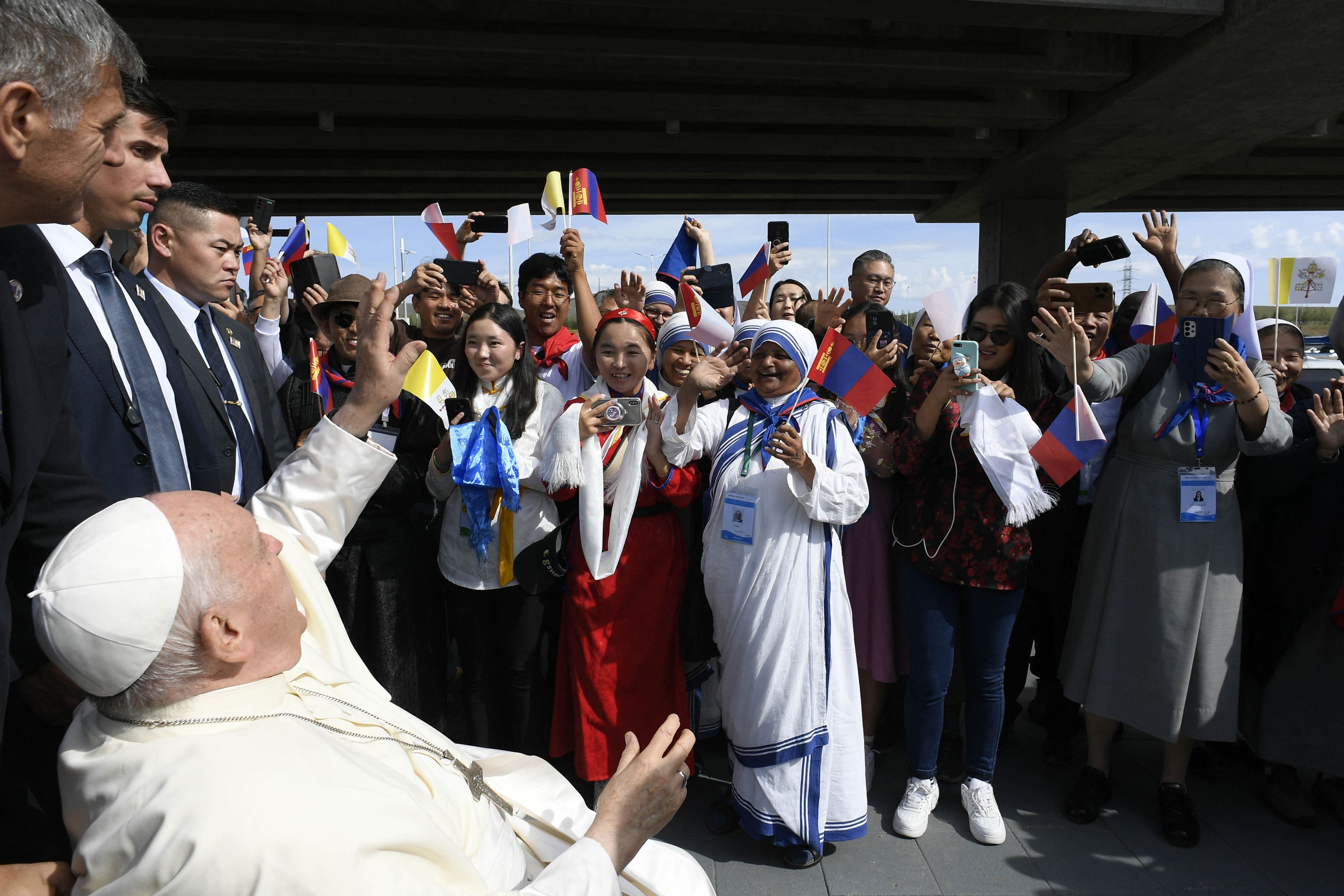 Vizita Papei Francisc în Mongolia: Un zbor de 10 ore și 8.000 de km pentru cei 1.500 de catolici din țară