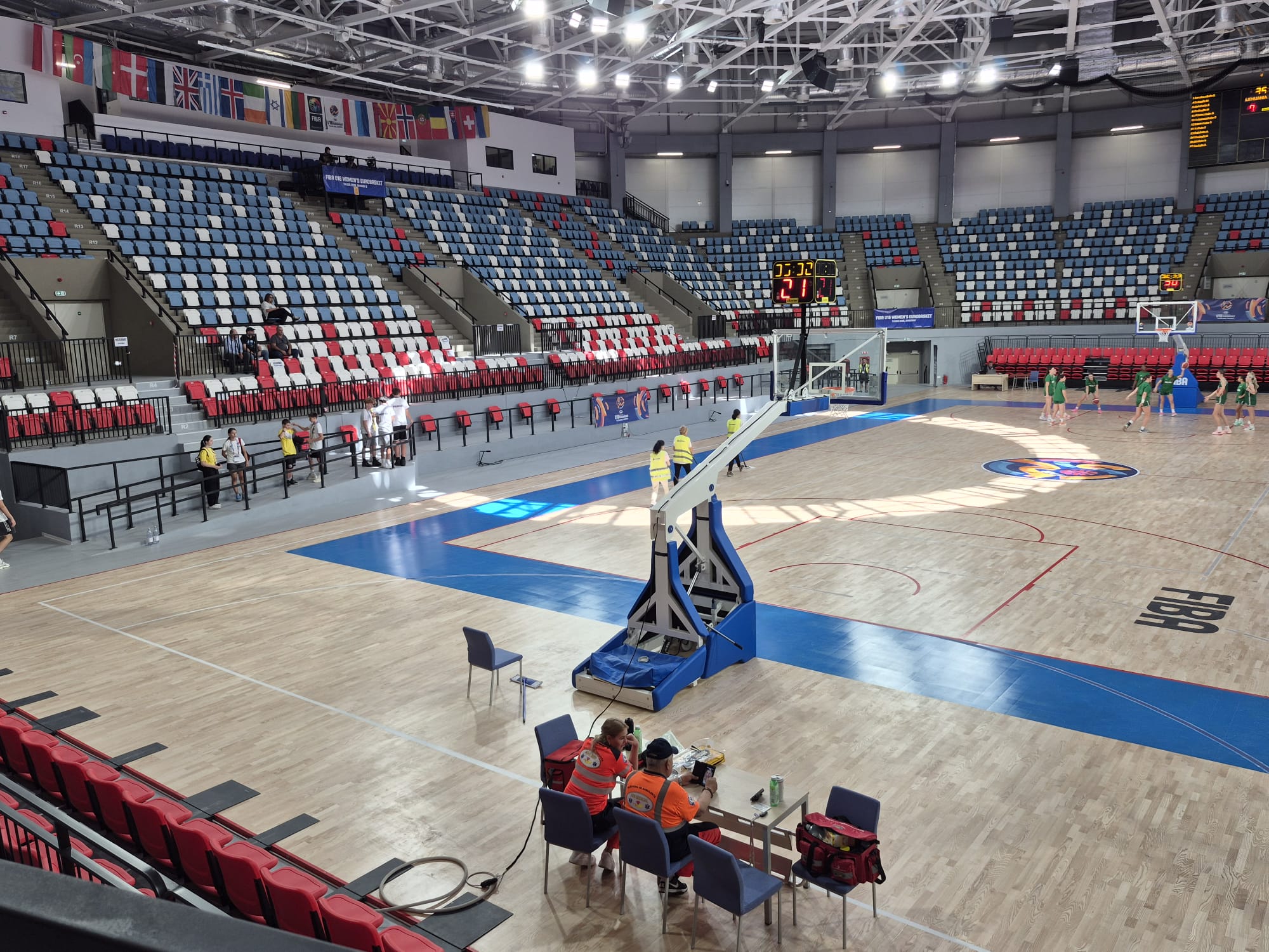 România are o nouă sală polivalentă. Bijuteria de la malul Dunării inaugurată cu meci în campionatul european de baschet