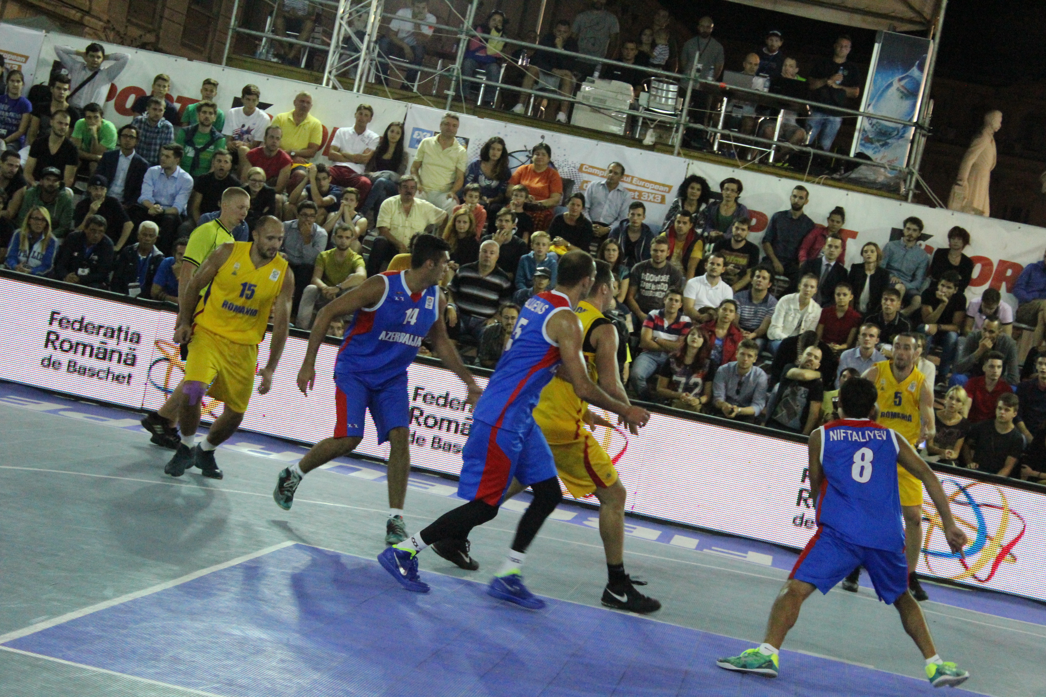 GALERIE FOTO / Echipele României au obţinut victorii pe linie în prima zi a Europeanului de baschet 3x3 