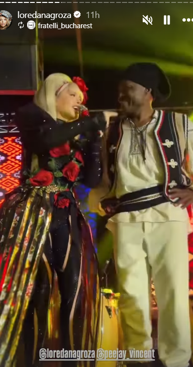 Loredana Groza, apariție spectaculoasă de 1 Decembrie. Ținuta ei a atras toate privirile