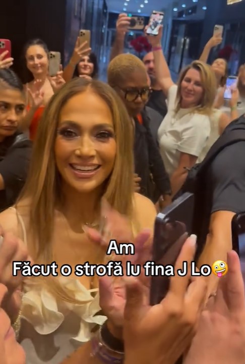 Gestul făcut de Jennifer Lopez imediat după ce a ieșit din hotelul în care a stat în București