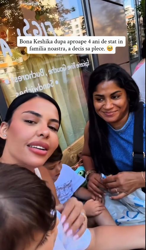 Andreea Popescu a rămas fără încă o bonă după divorț. De ce a demisionat Keshika după 4 ani