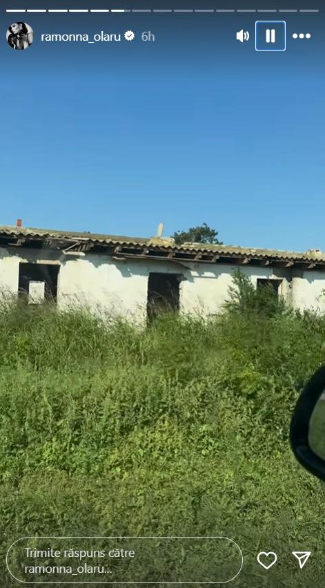 Imagini cu locul în care Ramona Olaru a crescut. Ferma a ajuns o ruină: „Canalul de irigații unde, practic, noi făceam baie”