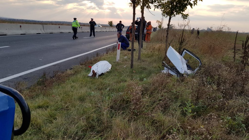 Accident cu trei mașini pe DN1, în zona localității Băicoi. Doi oameni au murit și un altul a fost grav rănit