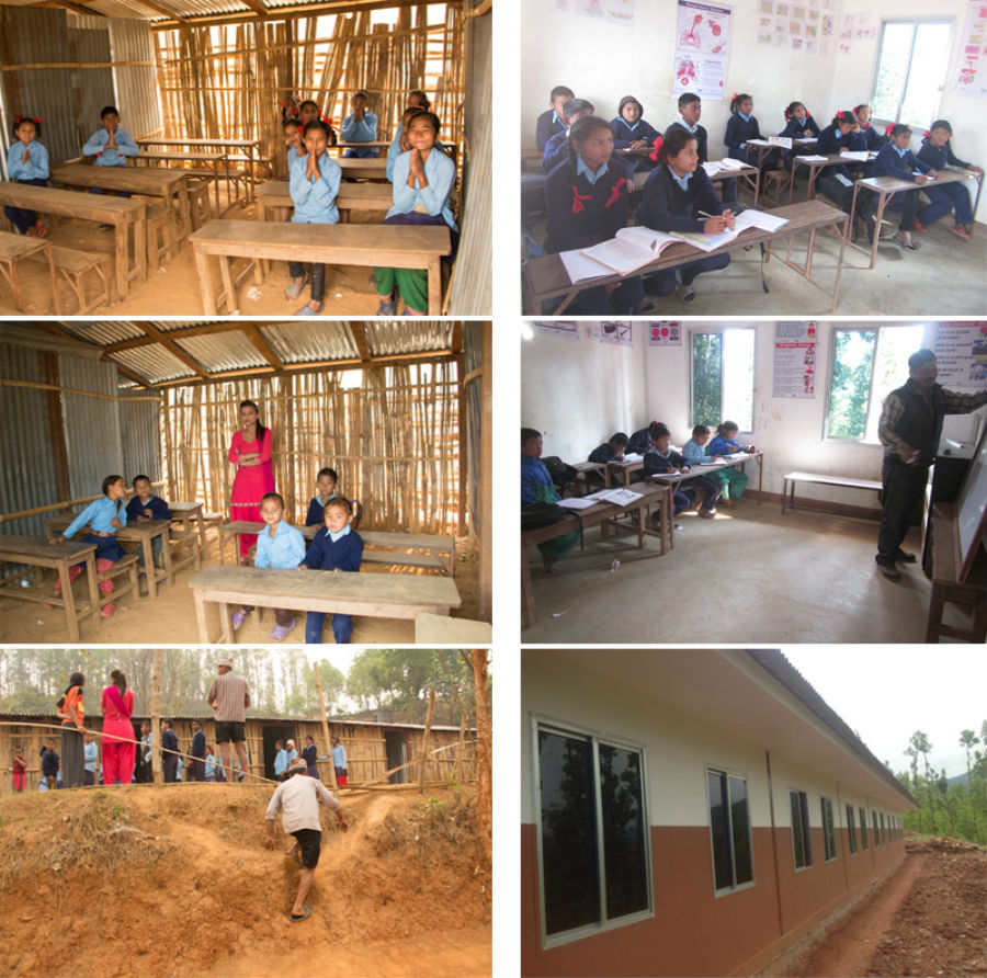 Campania “Bucurie pentru Nepal”. Românii au construit două școli în Nepal. A început construcția celei de-a treia școli