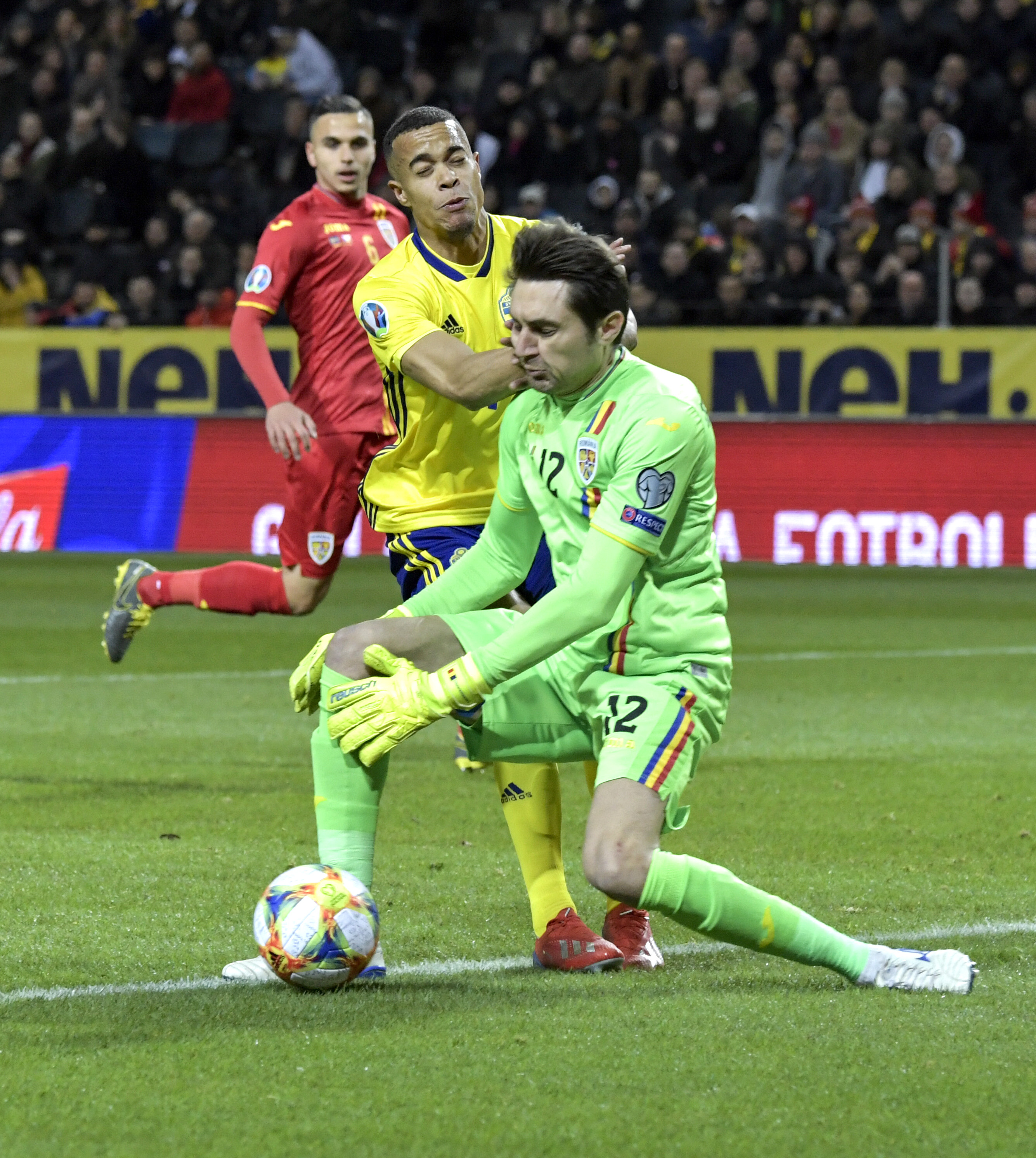 FOTO&VIDEO | Suedia - România 2-1, preliminariile Euro 2020. Debut strâmb pentru tricolori, cu două goluri încasate în 7 minute