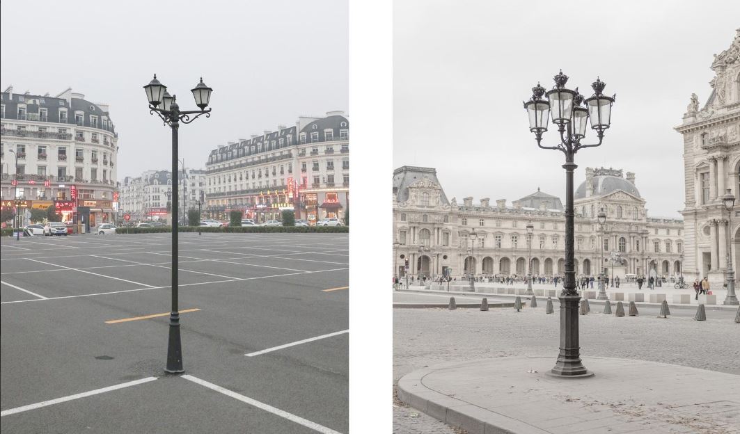 GALERIE FOTO| Franța sau China? Falsul Paris dintr-o suburbie a orașului Hangzhou