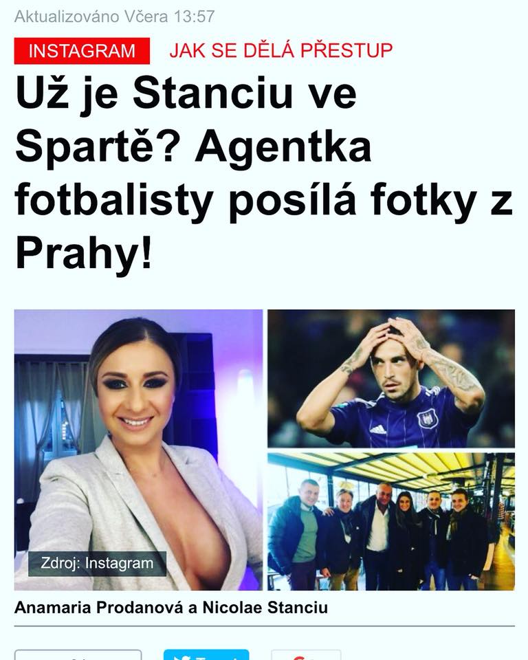 Anamaria Prodan, vedetă în presa din Cehia. "Numele și fotografia mea, peste tot" | FOTO