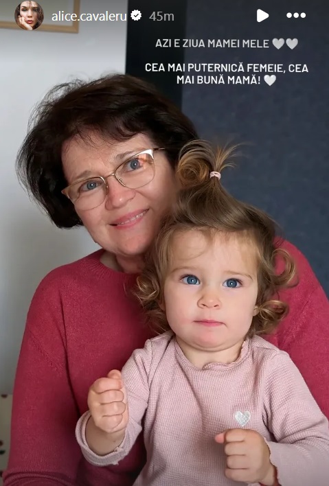 Imagini rare cu soacra lui Vladimir Drăghia. Cum arată Elena, mama lui Alice Cavaleru, care e „cea mai puternică femeie”