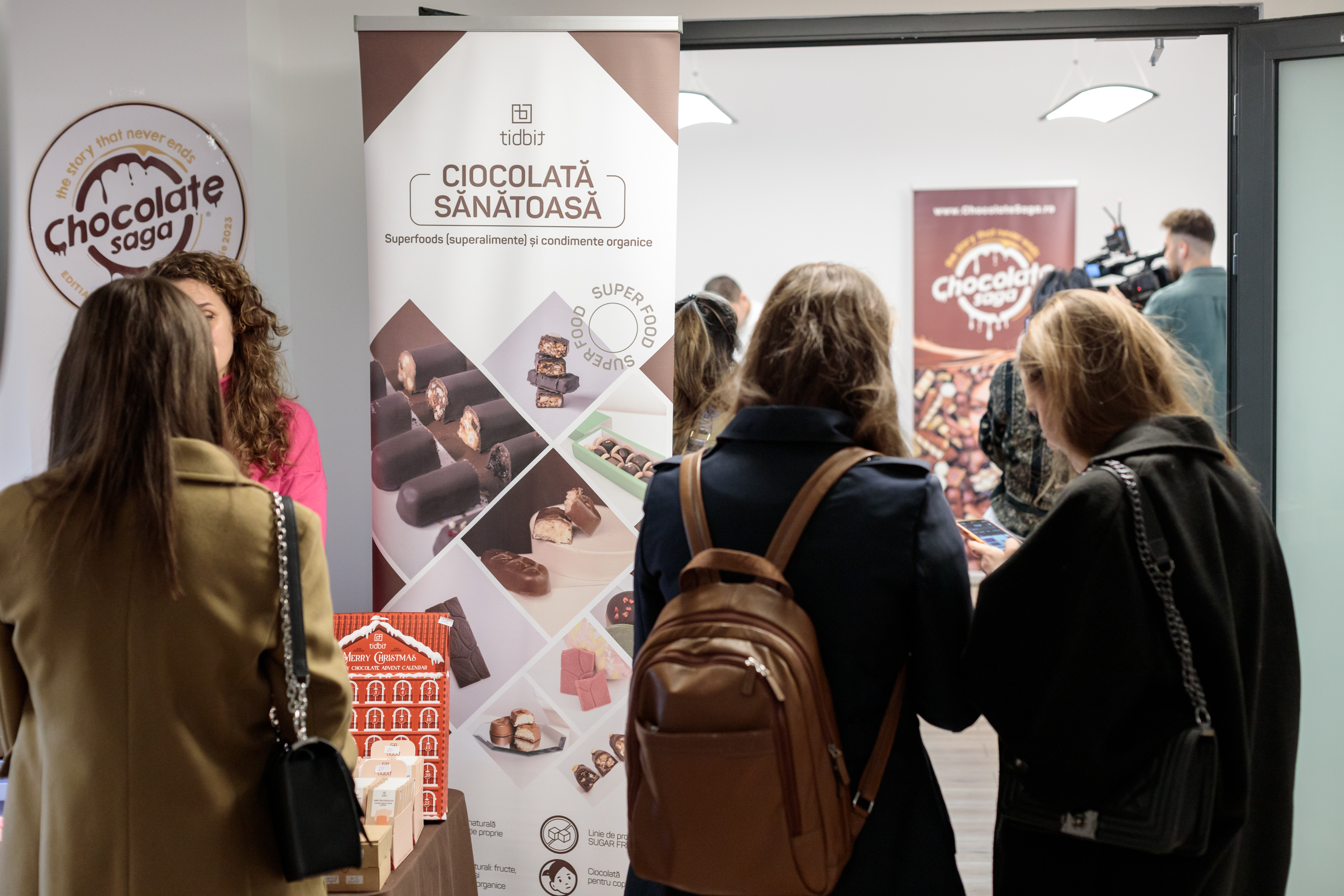 FOTOREPORTAJ. Incursiune printre sute de delicatese. Cum e la Chocolate Saga, ediția de Crăciun a celui mai mare festival de ciocolată din România