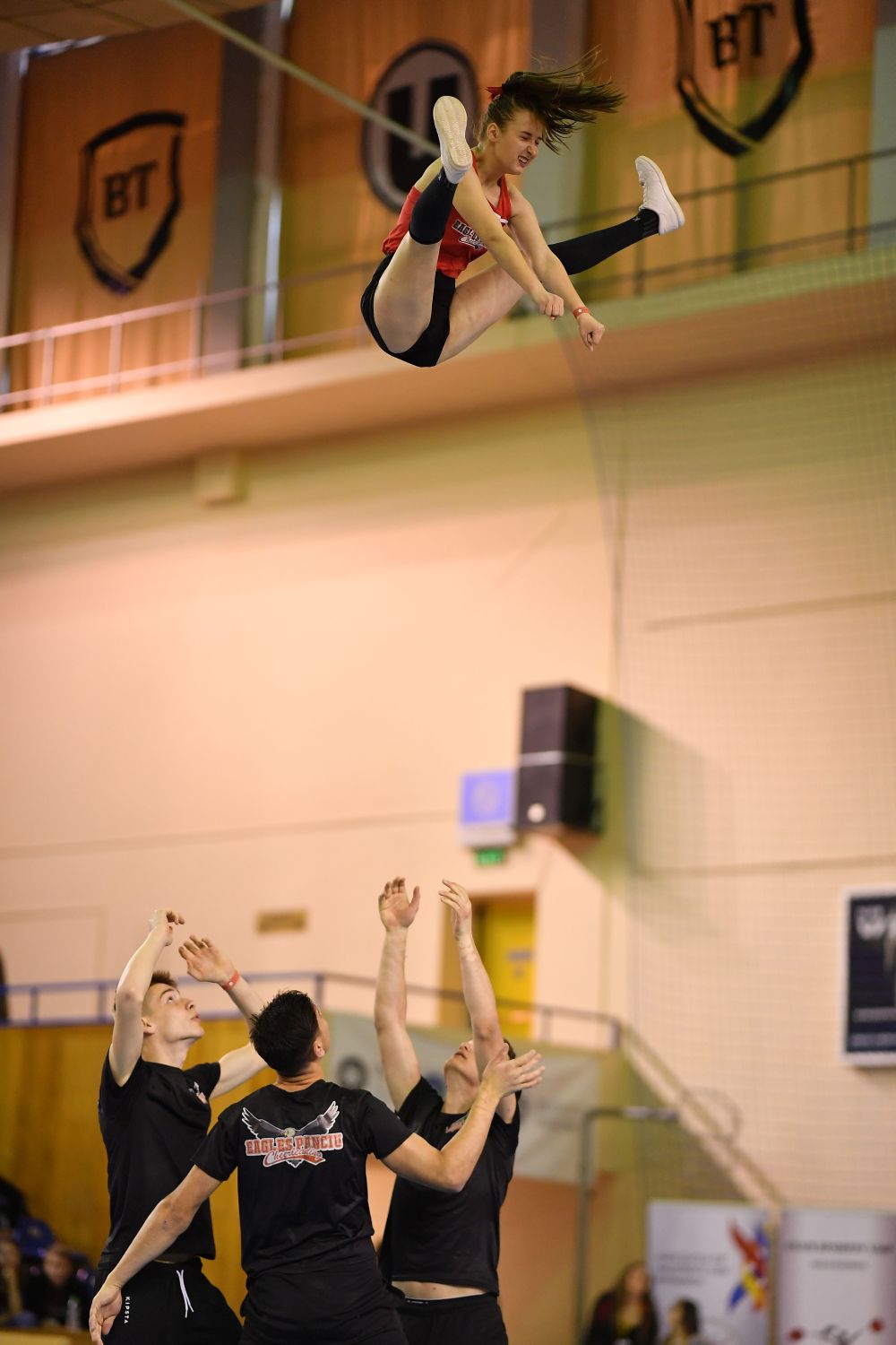 FOTO/ Frumusețe de spectacol. Majoretele au ridicat sala în picioare la Campionatul Național de la Cluj