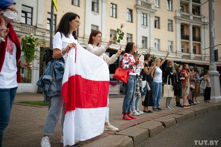 Noi proteste în Belarus | Lanț uman de 13 km, până la închisoarea în care au fost bătuți protestatarii care se opun regimului Lukașenko