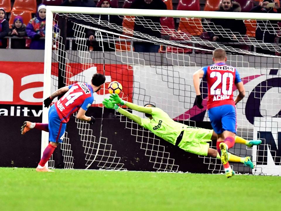 Liga 1, etapa 19. Steaua - Pandurii 3-1. Roș-albaștrii s-au trezit după pauză și au revenit în frunte. Reacții / LIVETEXT & VIDEO