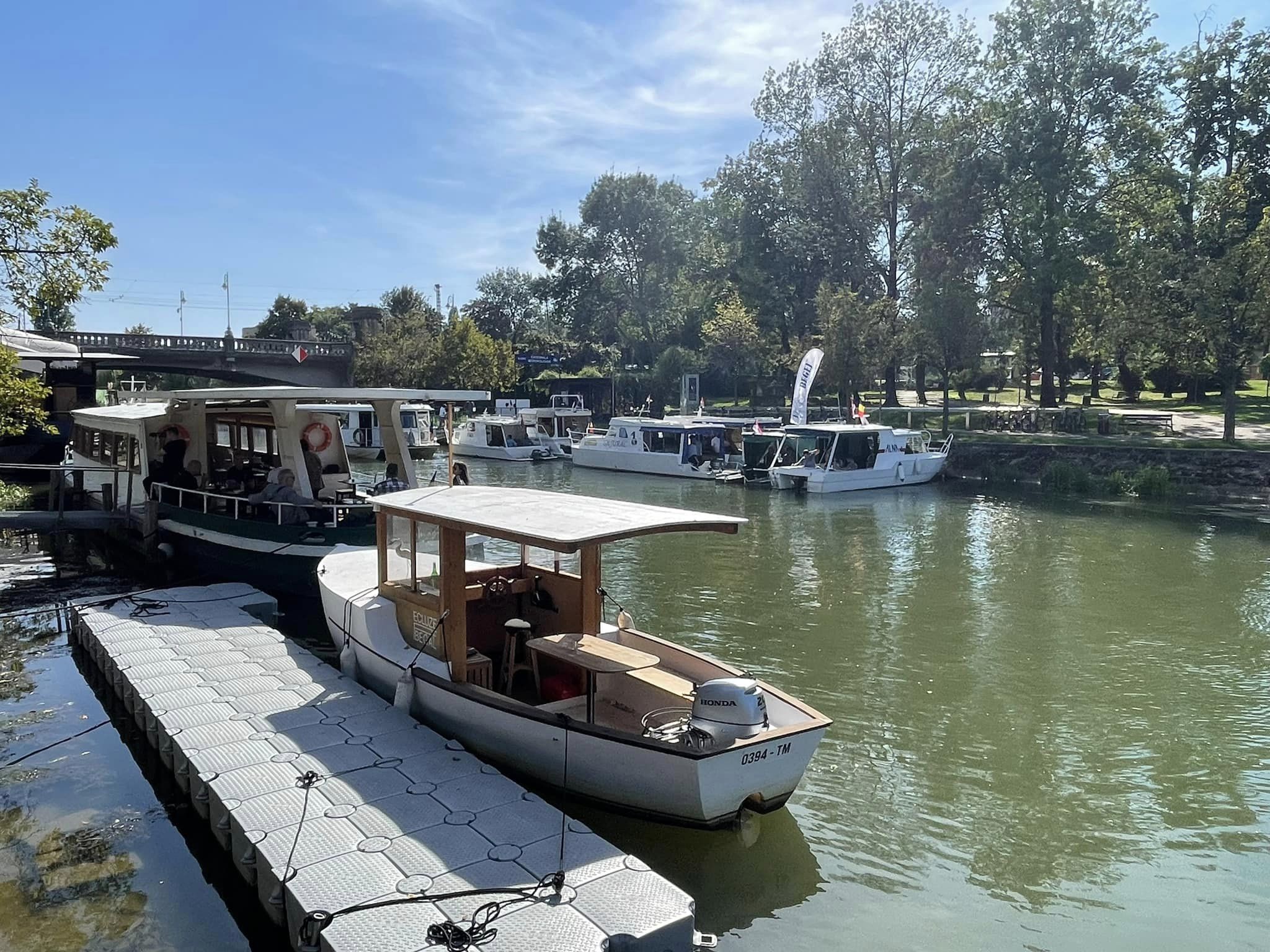 Bărci din Serbia au trecut vama pe Canalul Bega și au ajuns la Timișoara, ca să reînvie o tradiție veche de 155 de ani