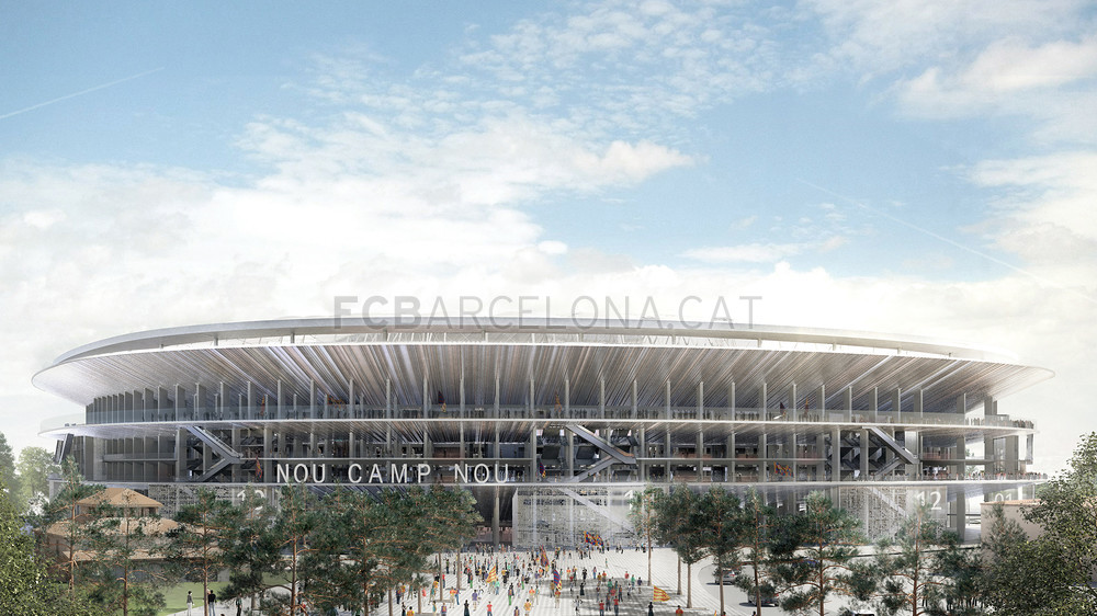 Barcelona și-a prezentat noul stadion Camp Nou. Costă 600 milioane de euro GALERIE FOTO&VIDEO
