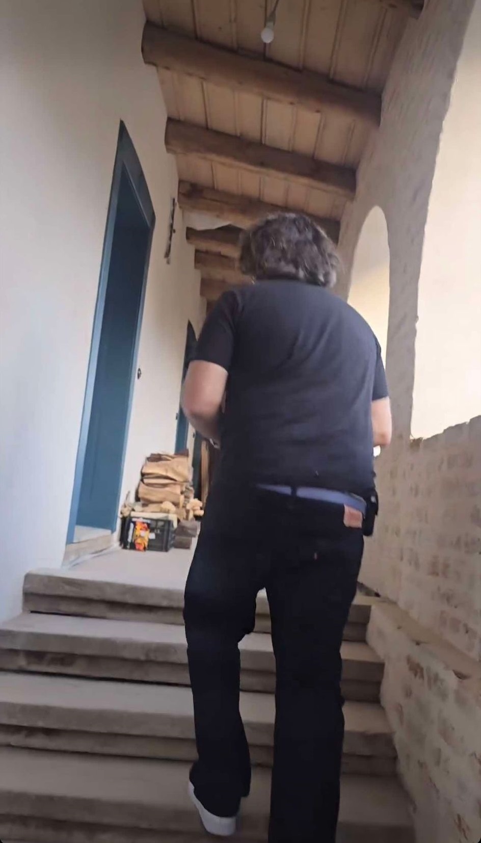 Ce mesaj a fost scris pe casa de la Viscri a Danei Rogoz. Actrița și-a dorit: „Am fost pur și simplu emoționată”