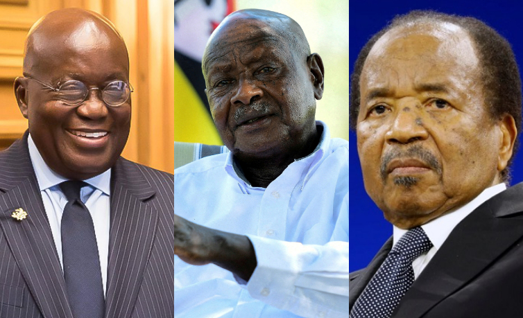 Here are the 8 oldest Presidents in Africa