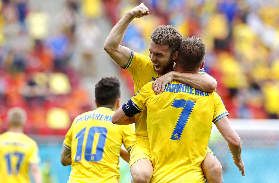 Ucraina a învins Macedonia de Nord, în cel de-al doilea meci de la Euro 2020 jucat pe Arena Națională