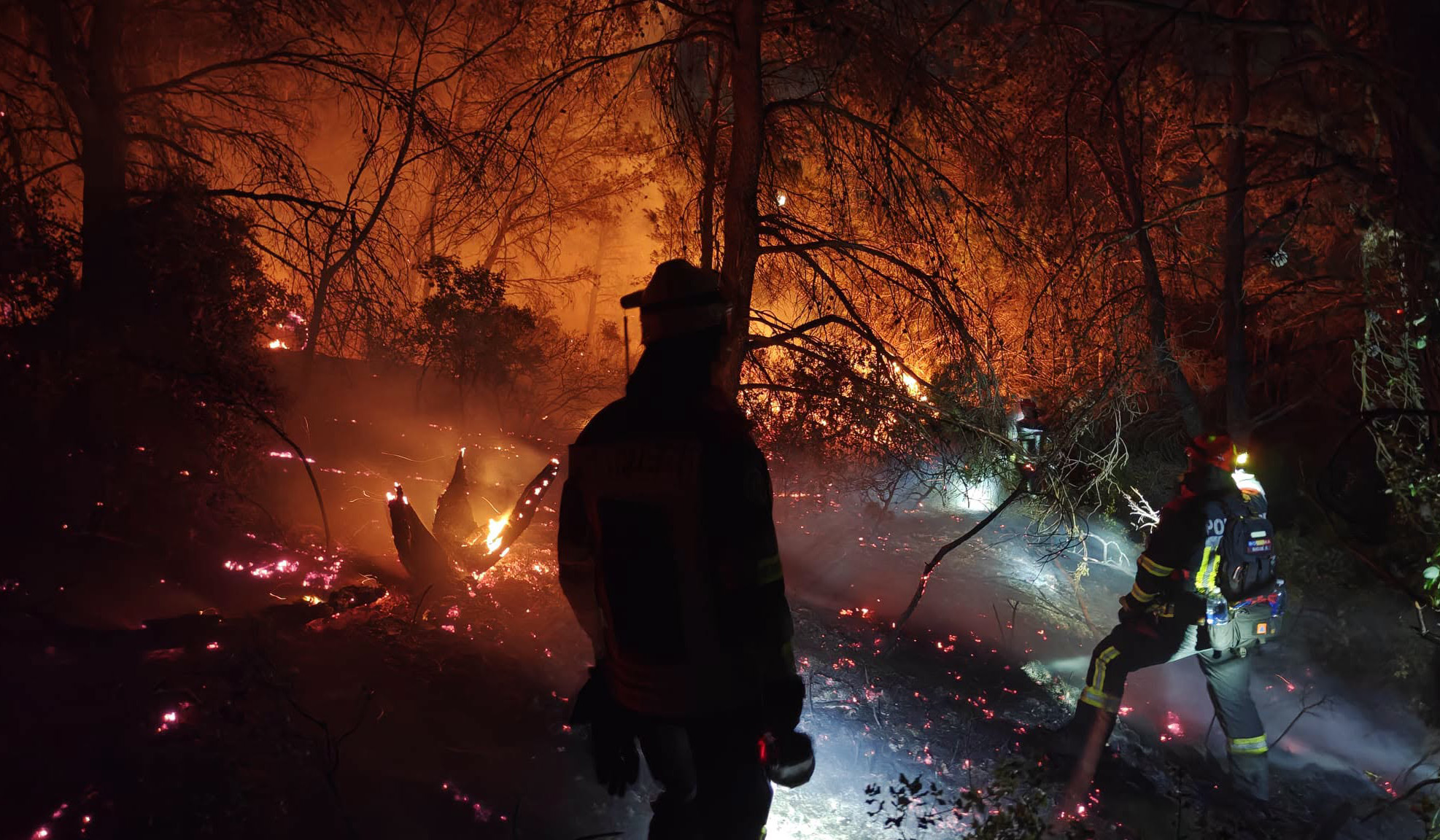 Peste 1.000 de hectare, făcute scrum de incendii violente, lângă Marsilia. Flăcările uriașe continuă să înghită teren