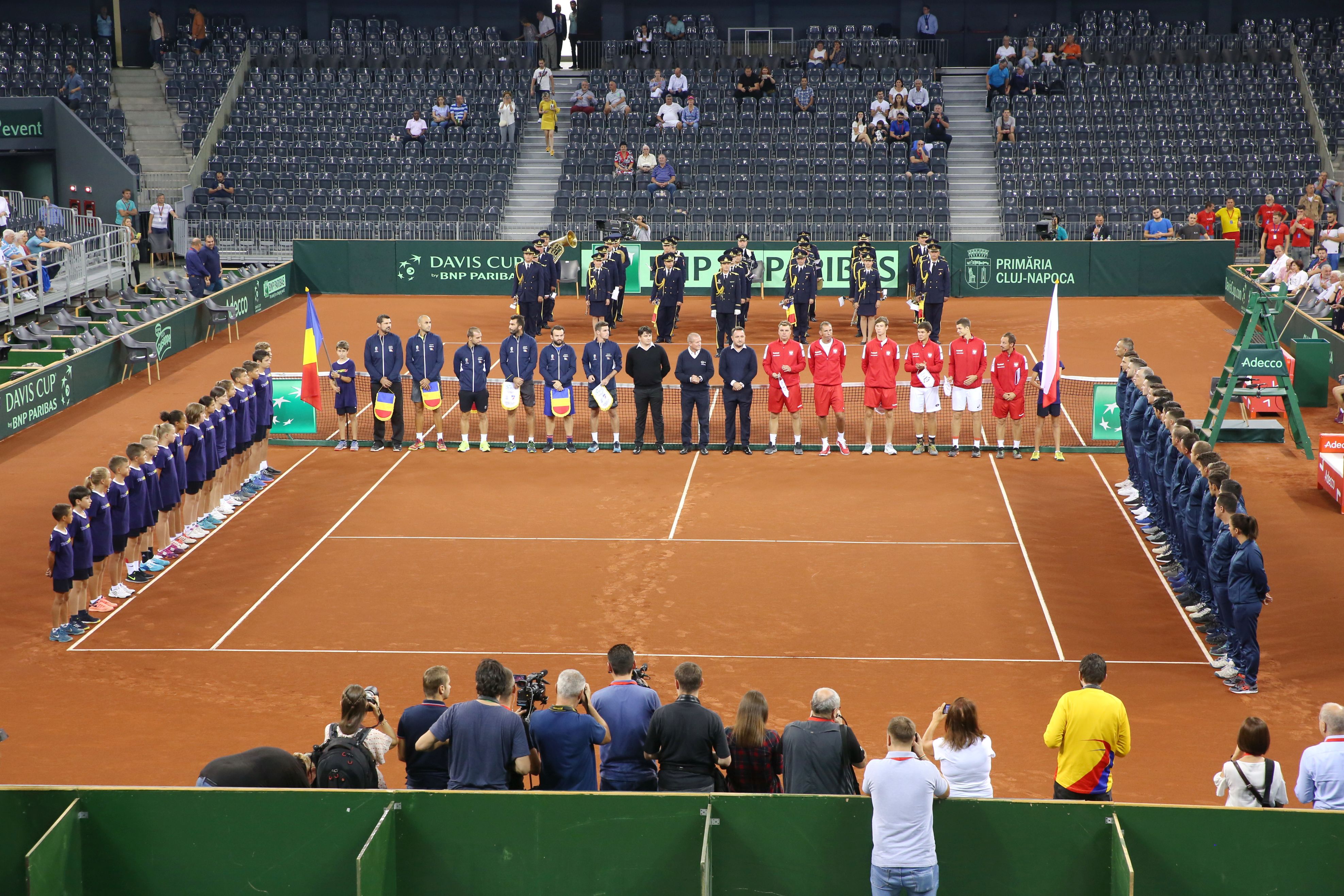 România - Polonia 2-3, în Cupa Davis. Tricolorii au ratat promovarea în Grupa I Mondială. Adrian Ungur, ultimul meci pentru tricolori