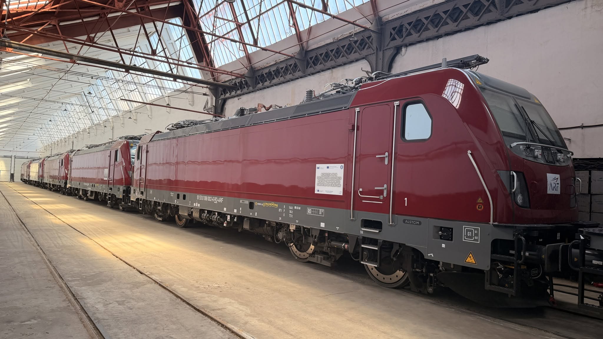 Primele 5 locomotive electrice Alstom Traxx de 160 km/h au fost predate CFR Călători: Pe ce rute vor circula