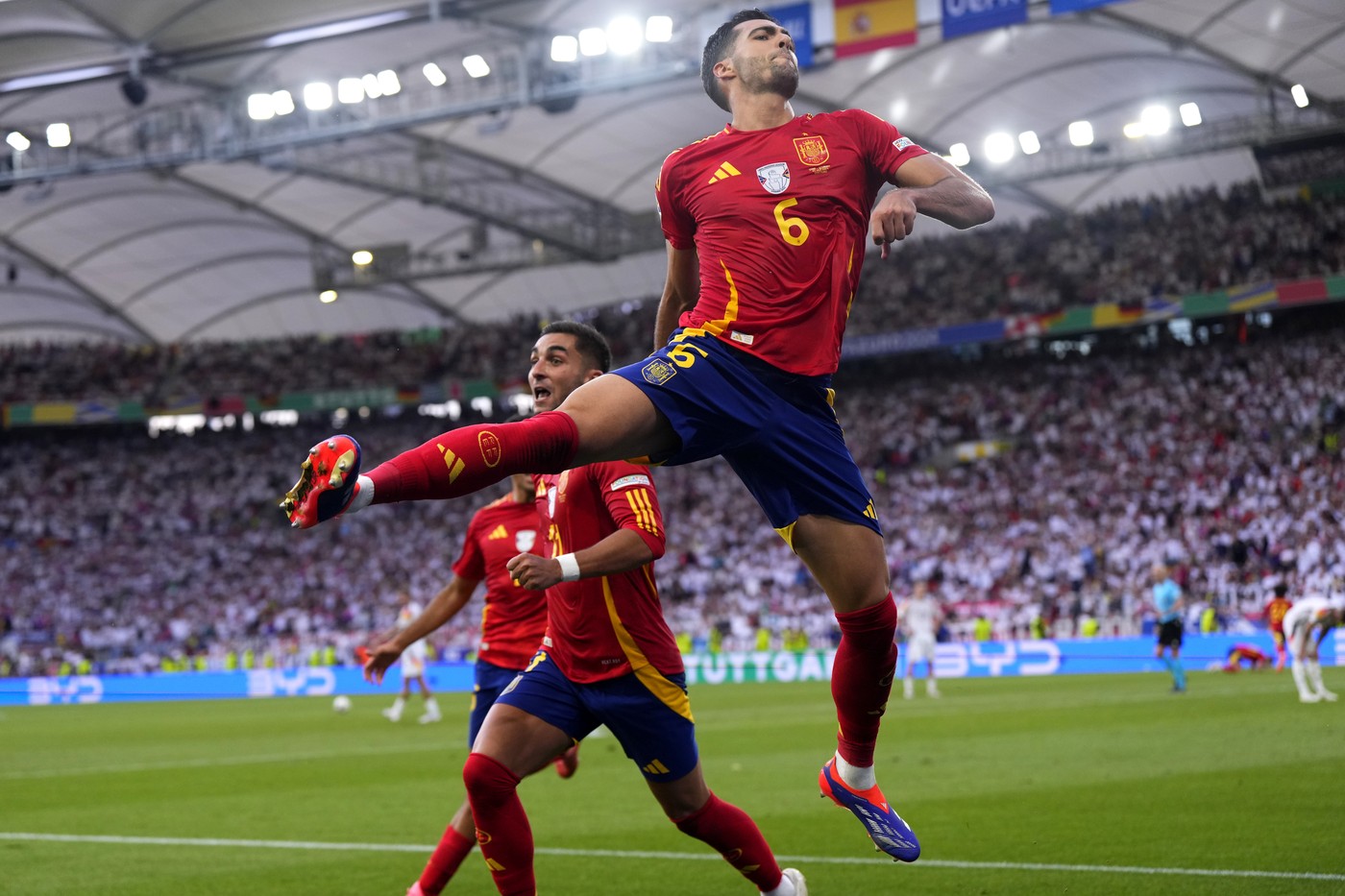 Spania a eliminat Germania în sferturile de finală de la Euro 2024. Țara gazdă, învinsă de un gol înscris în minutul 119