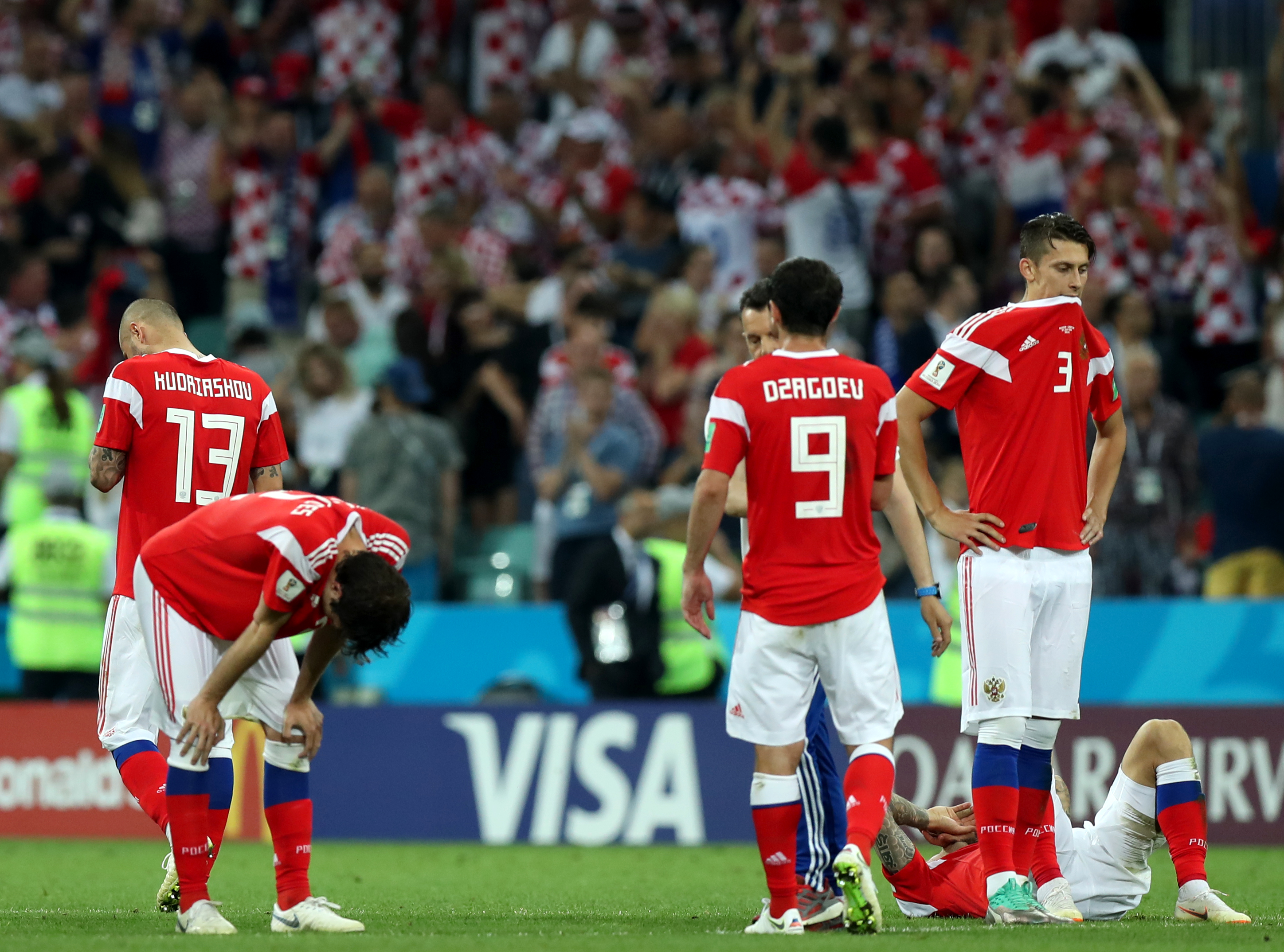 Rusia - Croația 2-2 (3-4 d.l.d), în sferturile Campionatului Mondial de fotbal Rusia 2018. Croații, în a doua semifinală din istorie / GALERIE FOTO