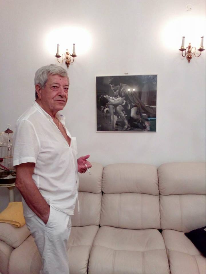 FOTO EXCLUSIV/ Ion Dichiseanu are tablou cu Olga Tudorache, de la primul rol: ”Eu mă uitam la ea ca la un soare”
