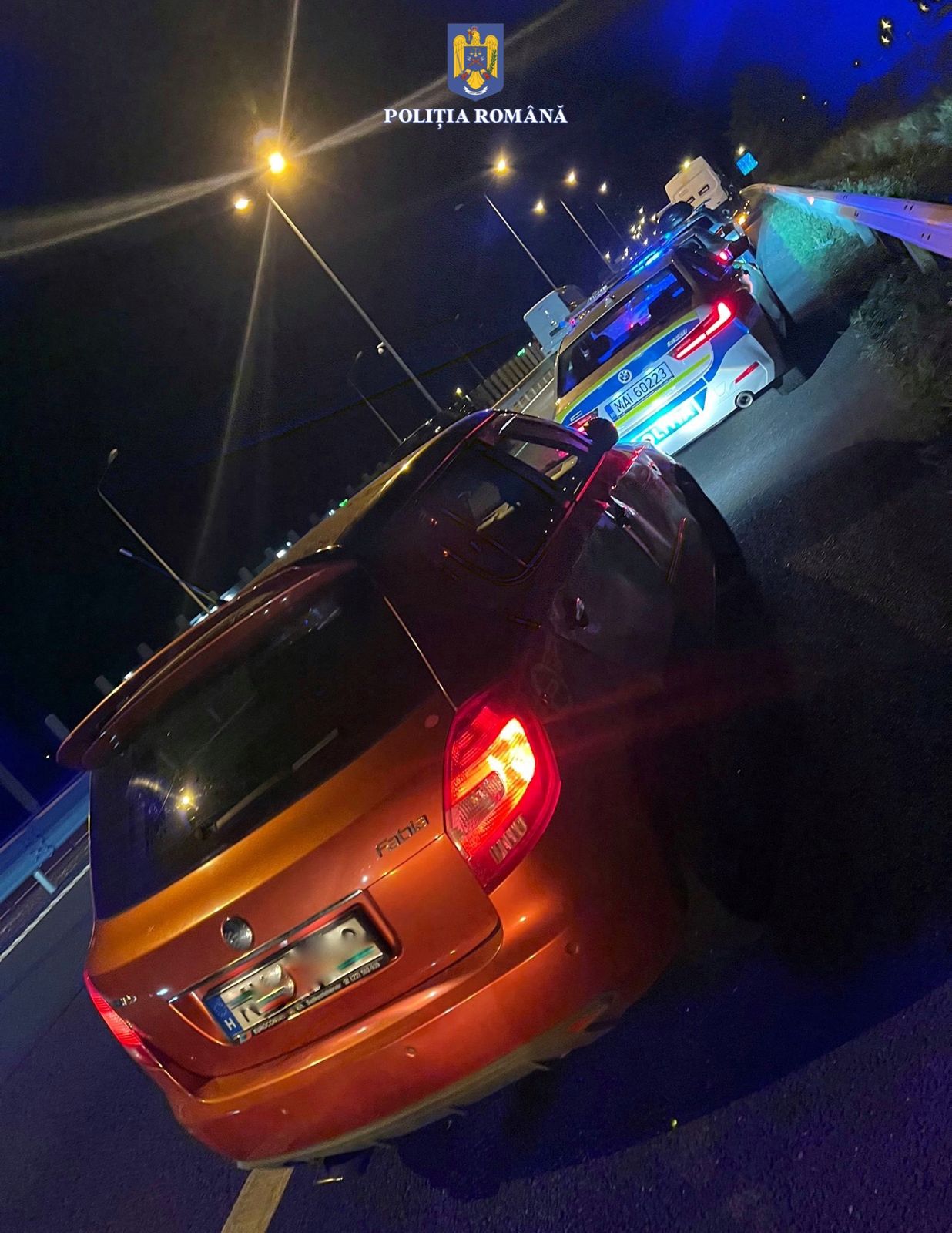 Un șofer din Constanța care a furat o mașină nu a putut fi prins de Poliția din Ungaria și a trecut granița în România. Ce a urmat