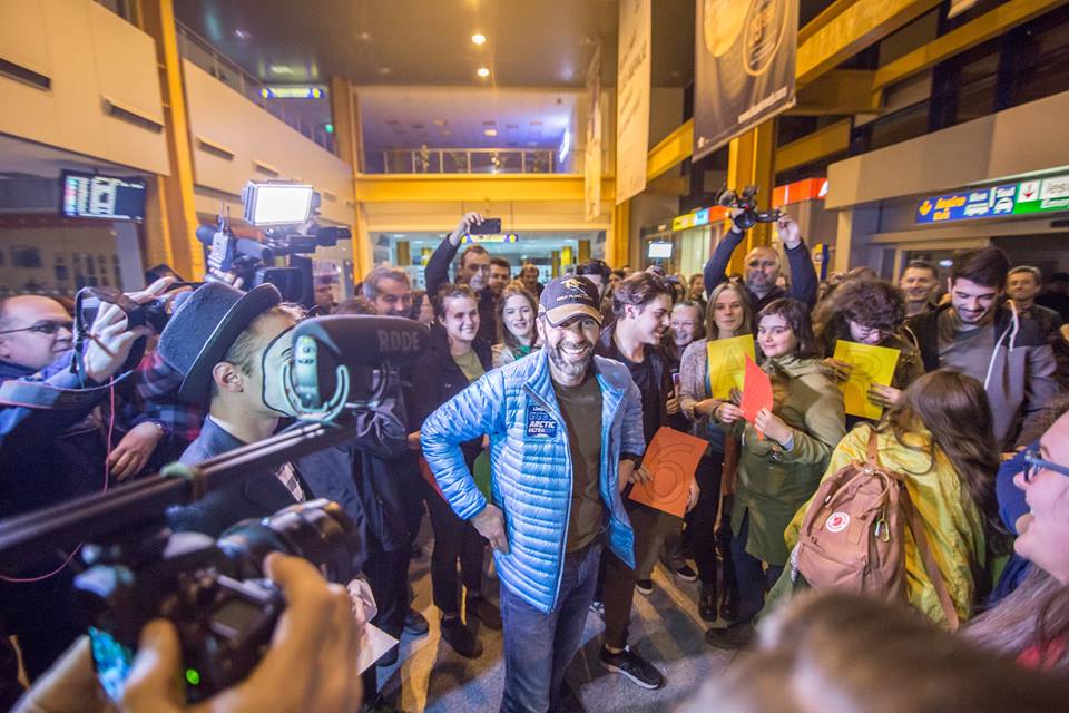 Tiberiu Ușeriu, despre victoria în maratonul arctic: ”Cel mai dificil moment a fost startul”