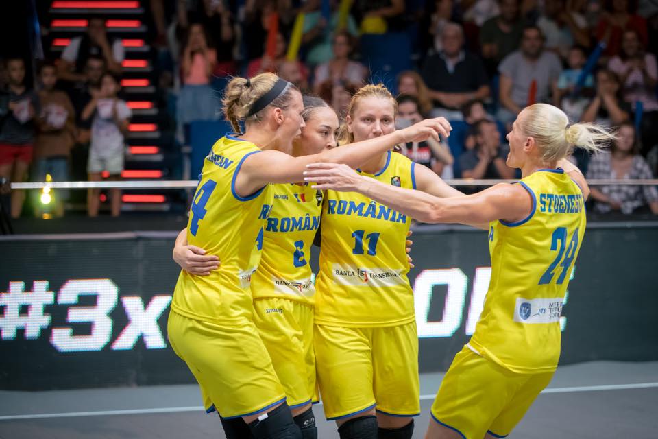 Campionatul European de baschet 3x3, în România. Treofeele, la sârbi și la franțuzoaice. Tricolorele, învinse în sferturile de la Circul Metropolitan București / FOTO