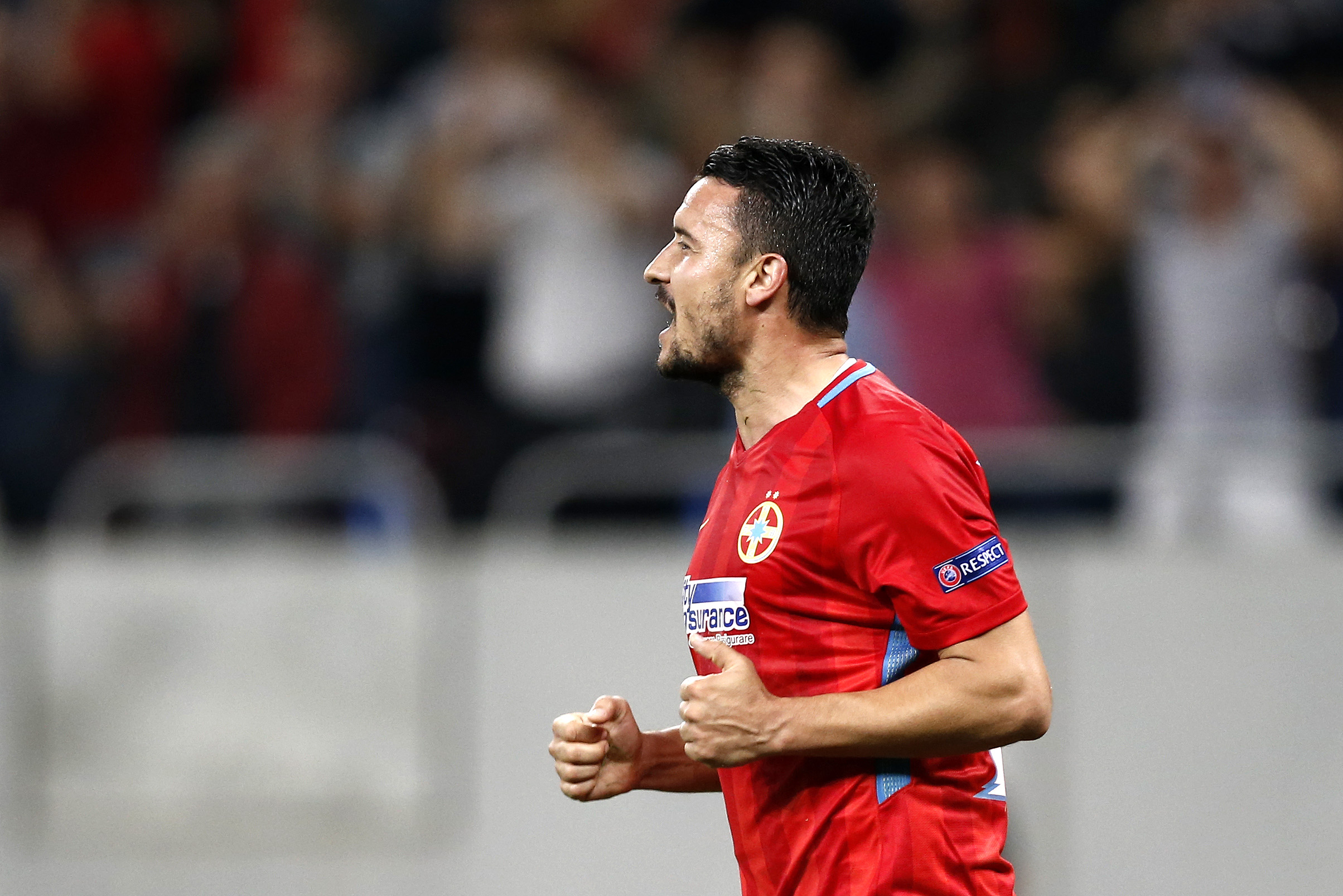 Liga Europa, FCSB - Viktoria Plzen 3-0. Seară glorioasă. Se ridică steaua lui Dică. Dublă de efect pentru Budescu. Trupa lui Becali, liderul Grupei G