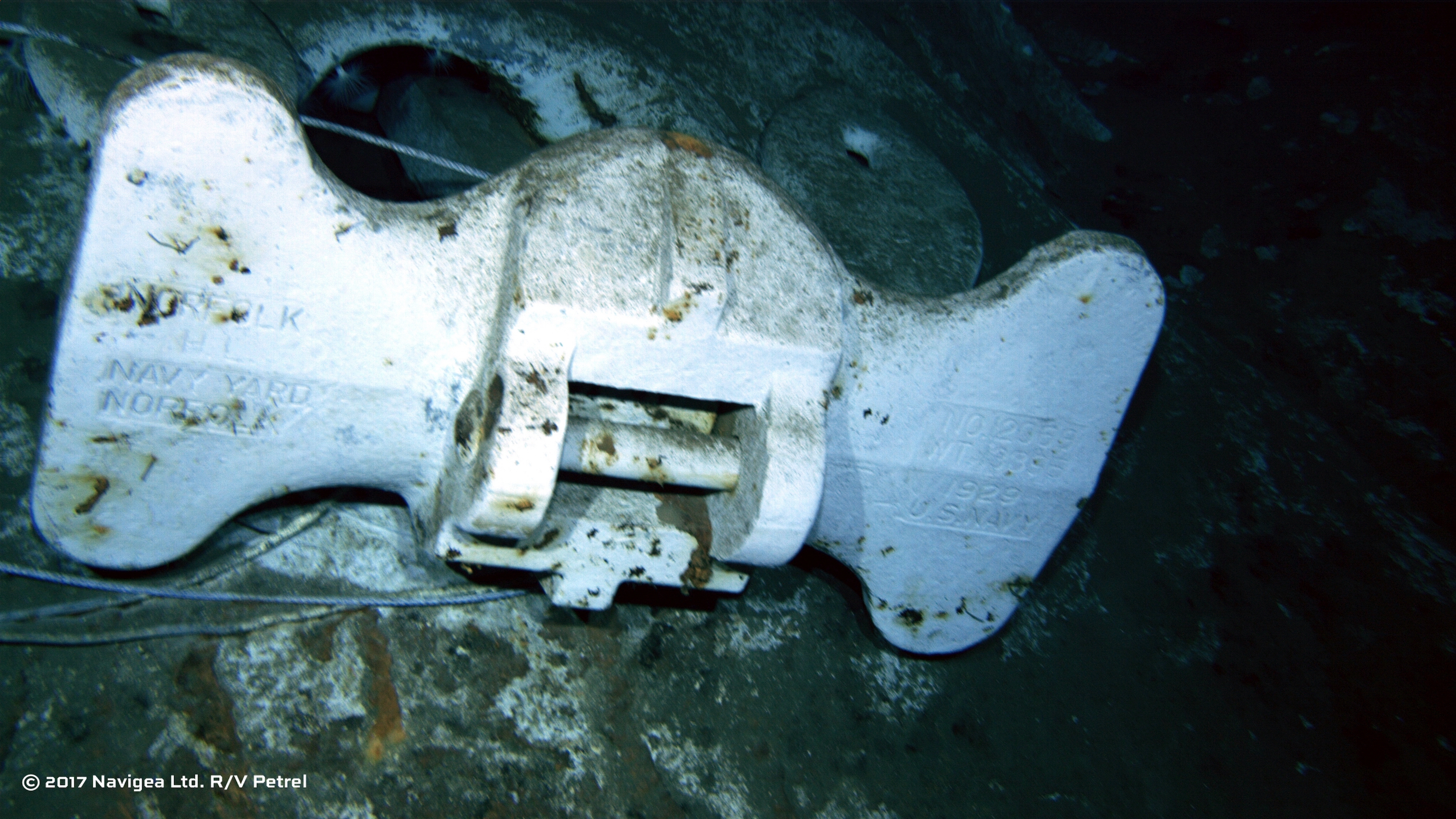 FOTO| USS Indianapolis, un vas de război american, descoperit la 72 de ani după ce a fost scufundat
